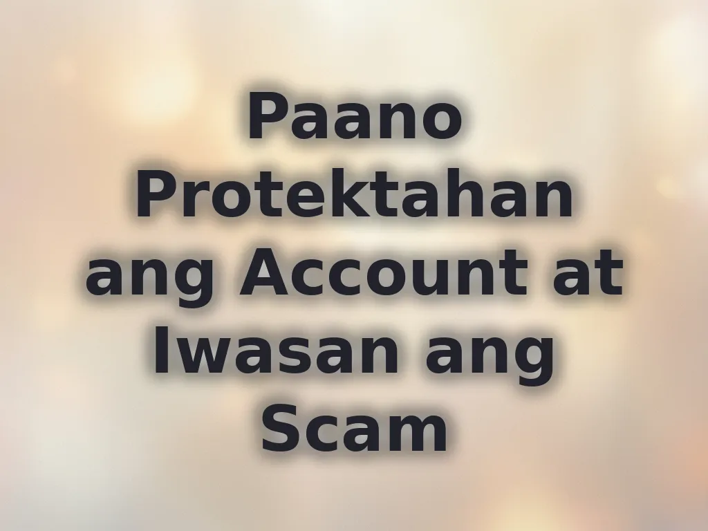 Seguridad ng account sa casino