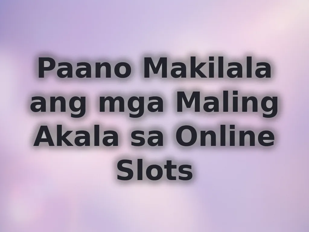 Mga mito sa online slots